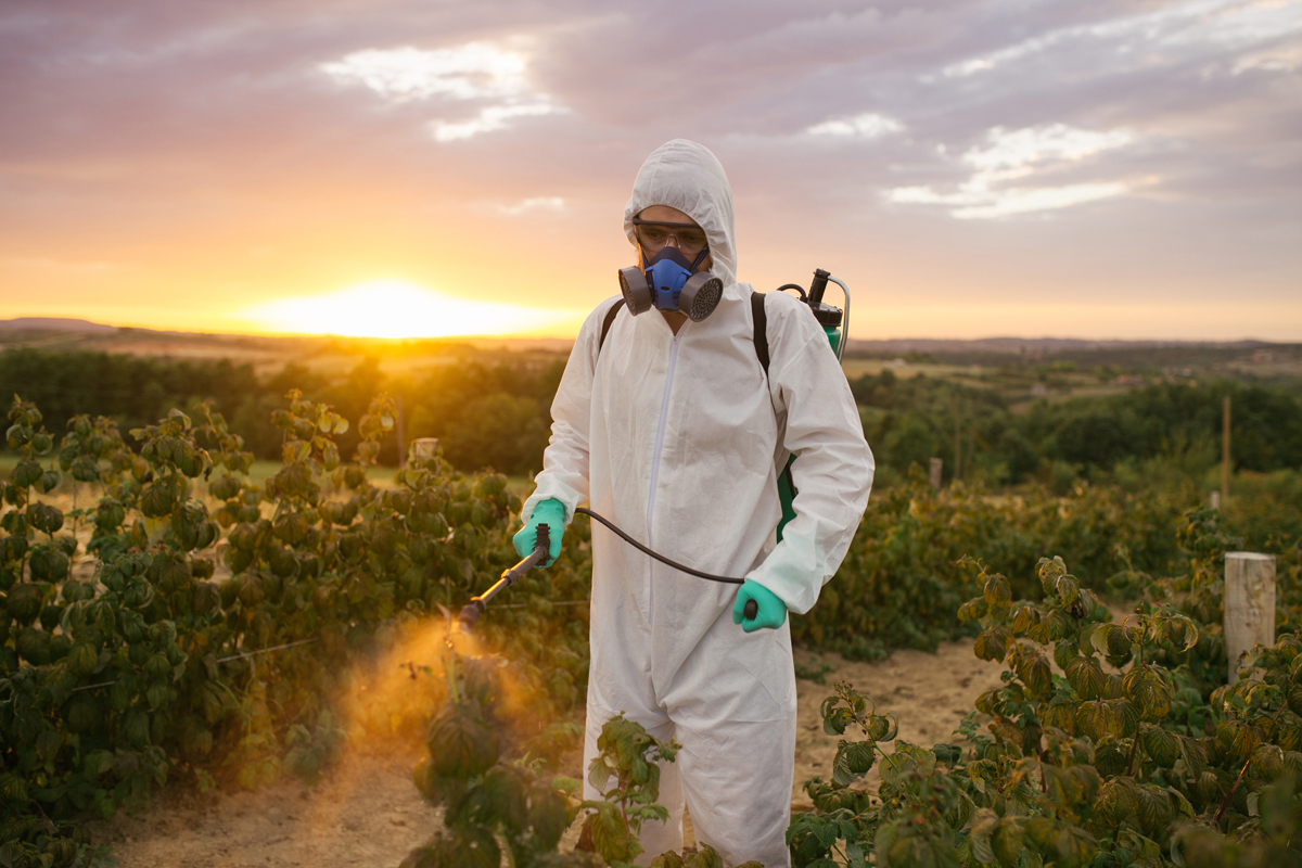 Tannin-based crop protection application